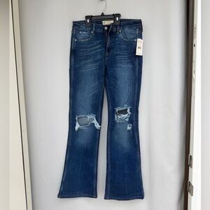 NWT Free People Dark Blue Denim Jeans